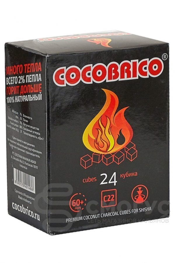Купить Уголь для кальяна Cocobrico 24 в спб