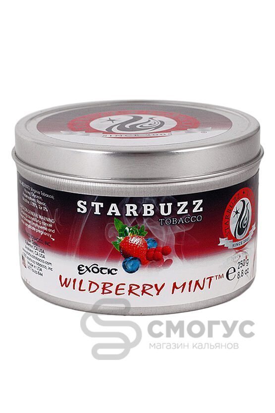 Купить табак для кальяна Starbuzz Wildberry Mint в СПБ