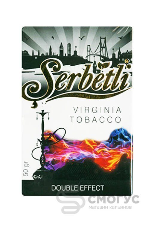 Купить табак для кальяна Serbetli Double Effect в СПБ
