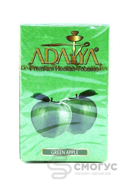 Купить табак для кальяна Adalya Green Apple (Зеленое яблоко) в СПБ