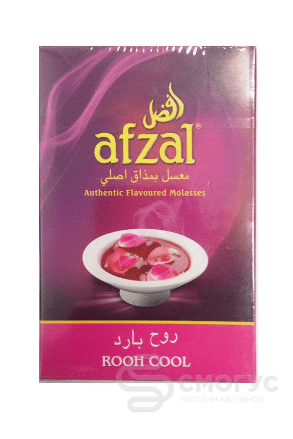 Купить табак для кальяна Afzal Rooh Cool (Роза, мята) в СПб