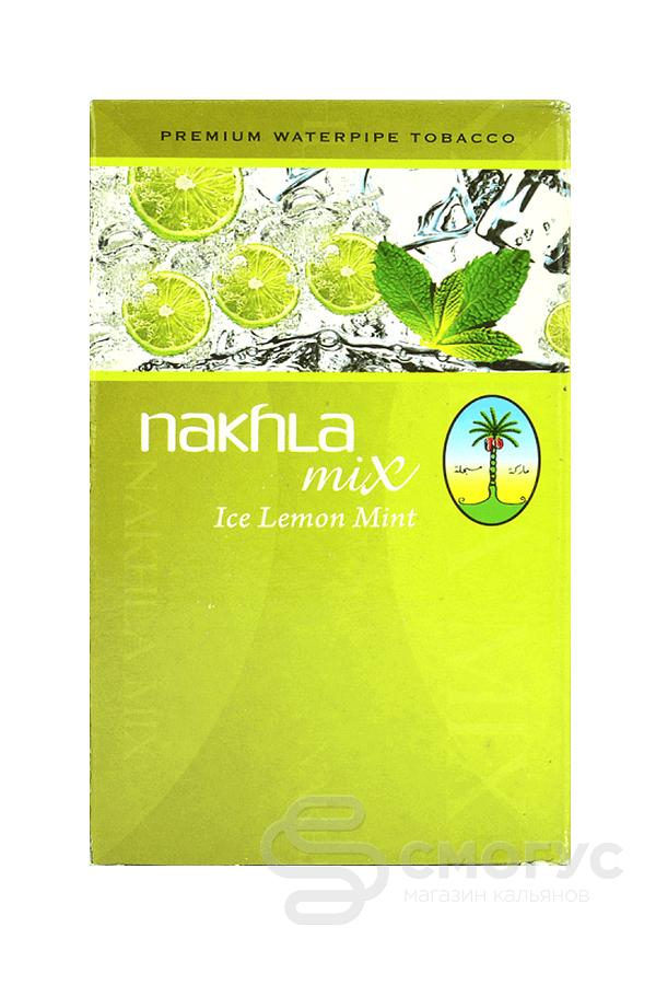 Купить Nakhla Mix Ice Lemon Mint (Ледяной Лимон с мятой), 50 гр.