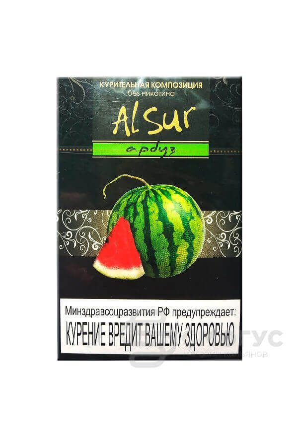 Купить табак для кальяна Alsur-Арбуз-(безникотиновый) в СПБ