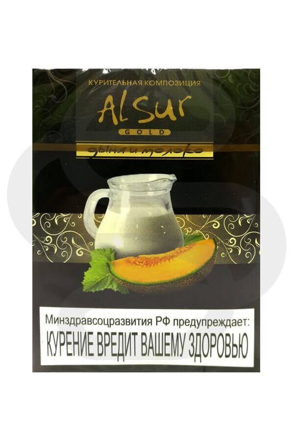 Купить бестабачную смесь для кальяна Al Sur Дыня и молоко в СПб