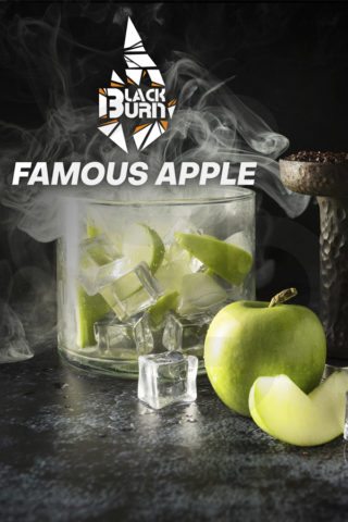 Купить табак для кальяна Black Burn Famous Apple в СПб - Смогус