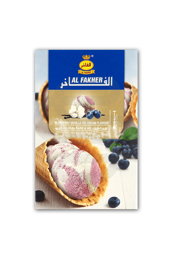 Купить табак для кальяна Al Fakher Черничное мороженое с ванилью в спб