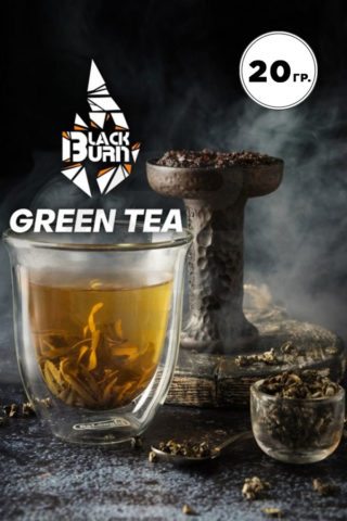 Купить табак для кальяна Black Burn Green Tea в СПб - Смогус