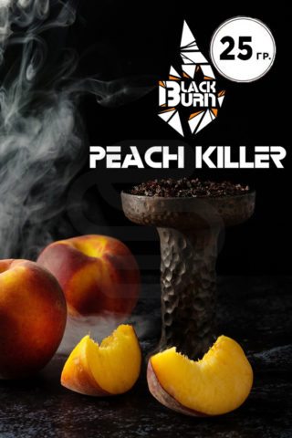Купить табак для кальяна Black Burn Peach Killer в СПб - Смогус