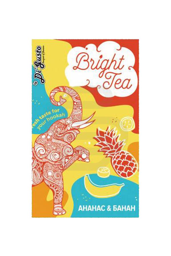 Купить кальянную смесь Bright Tea MIX Ананас - Банан в СПб - Смогус