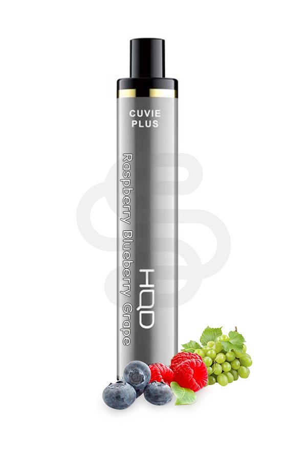 Купить электронную сигарету HQD Cuvie Plus Raspberry Blueberry Grape