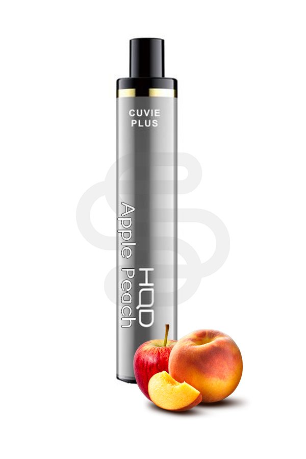 Купить электронную сигарету HQD Cuvie Plus Apple Peach - Смогус
