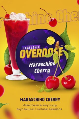 Купить табак для кальяна Overdose Maraschino Cherry в СПб - Смогус
