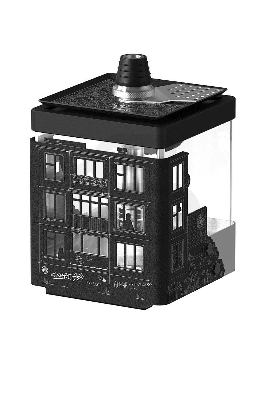 Кальян Alpha Hookah Smart Exzo Panelka