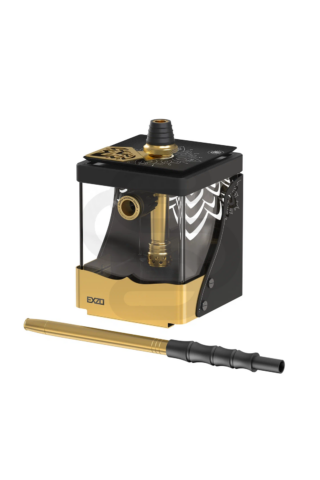 Купить кальян Alpha Hookah Smart Exzo Tribal Gold недорого в СПБ - Смогус